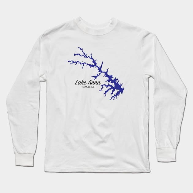 Lake Anna Virginia Long Sleeve T-Shirt by ACGraphics